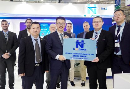 122cc太阳成官方网站希腊办事处揭牌！低碳航运全球化版图持续扩军